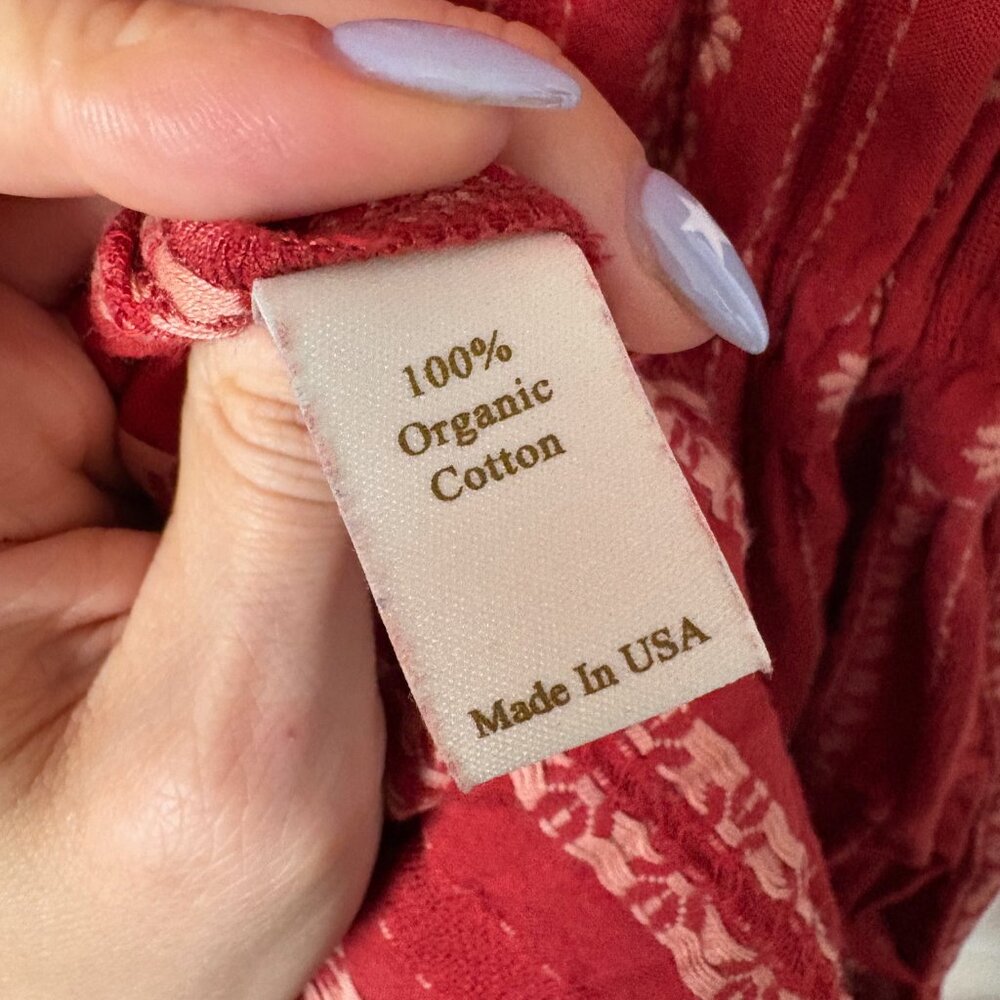 Dawn Dress by Christy Dawn in Hibiscus Zinnia Stripe - Picture 11 of 11